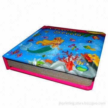 Board Book, Made of 250g Coated Paper, Hard Cover Book Binding